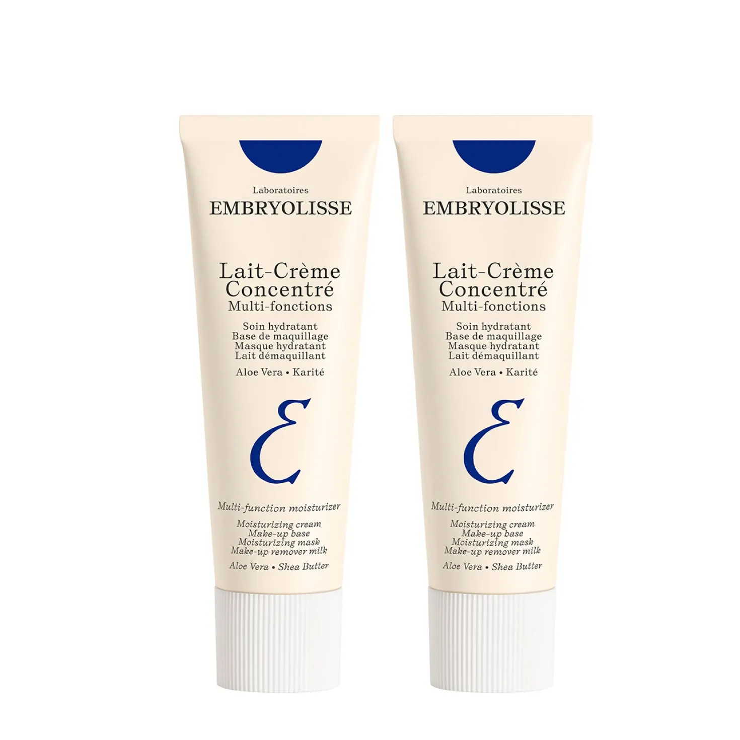 İki Lait-Crème Concentré tüpü